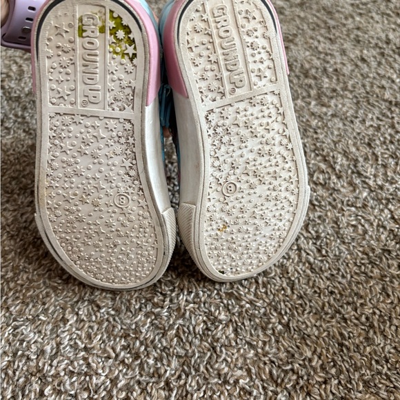 Bundle of Kids High-Top Sneakers with Pink and Blue Accents - Picture 13 of 15